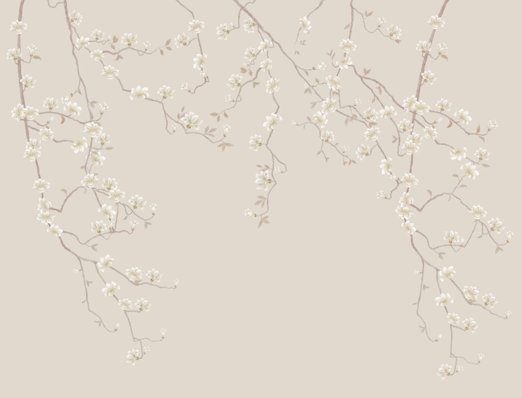 C3 Spring Magnolia Art Silk Cream