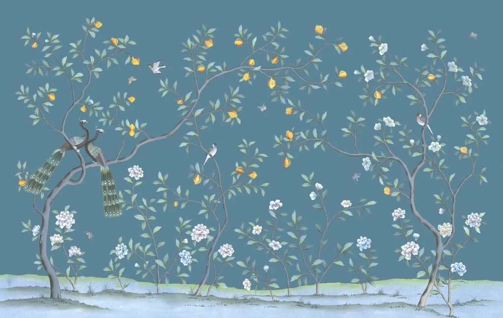 В17 Paradise Art Silk Green