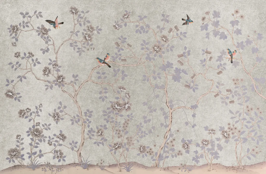 В18 Country Side Mansion Gold Leaf 25