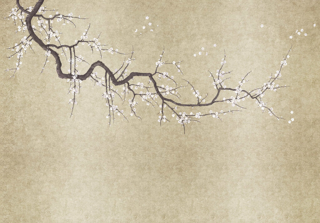 C59 Sakura Tree Gold Leaf 19