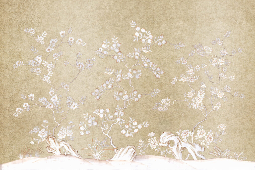 В47 Modest Art White Symphony Gold Leaf 19