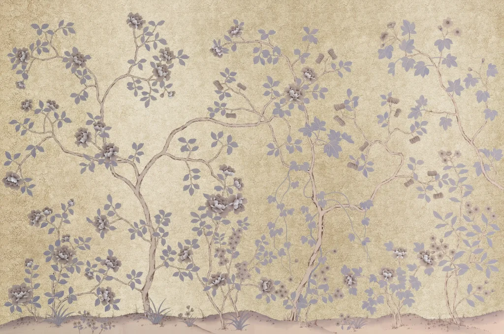 В18 Modest Art Country Side Mansion Gold Leaf 19