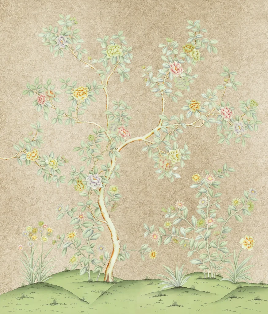 В2 Modest Art English Garden Gold Leaf 19