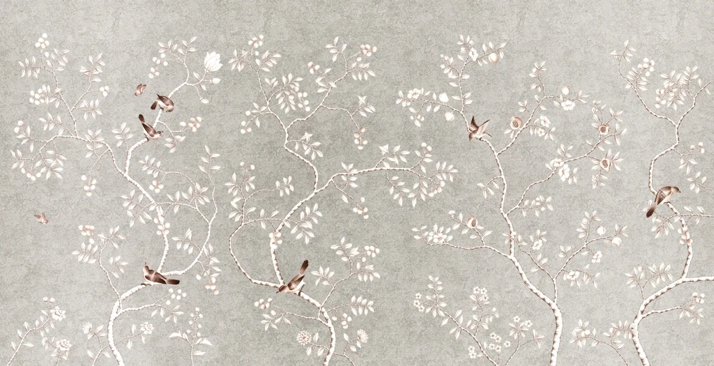В38 Bushy Lace Gold Leaf 25