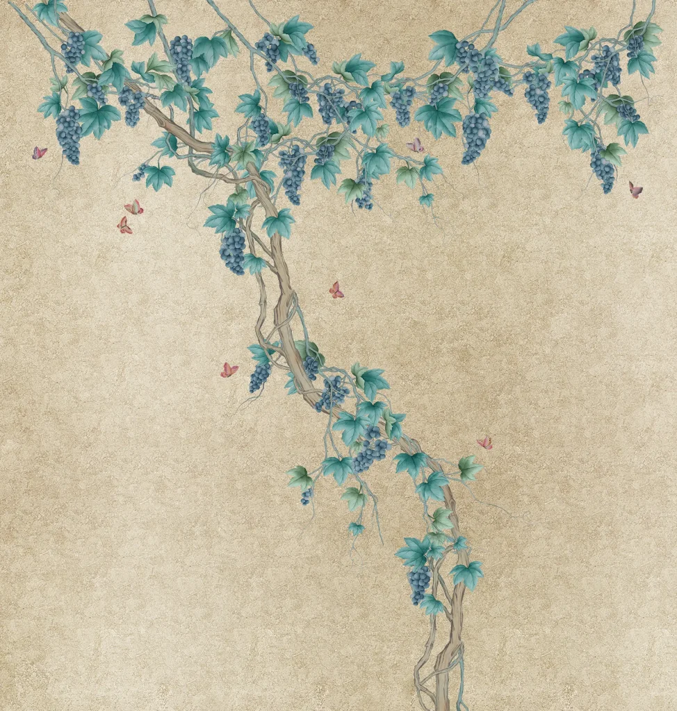 C5 Grape Leaves Gold Leaf 19