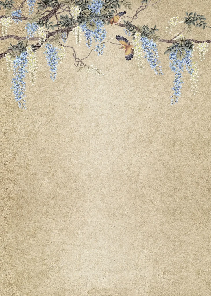C9 Western Wisteria Gold Leaf 19