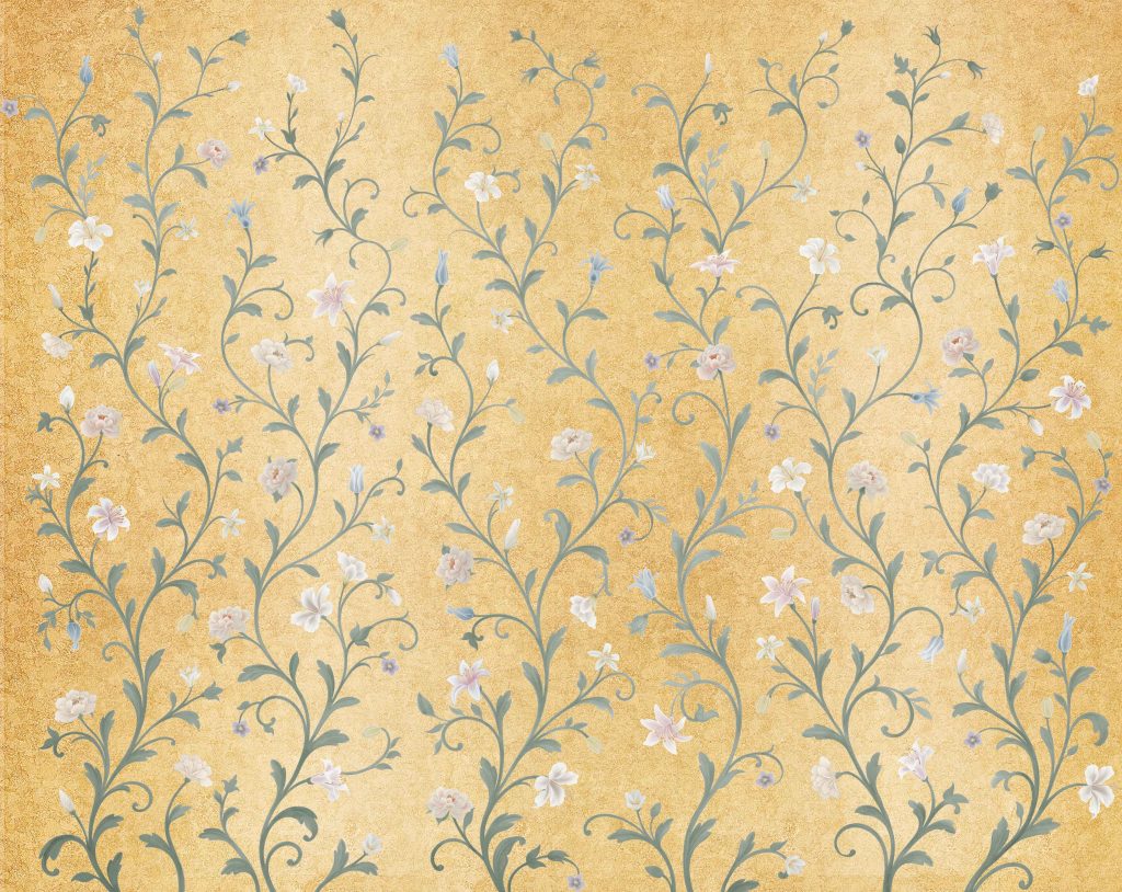 B22 Eternal Arabesque Celestial Grace Gold Leaf 02