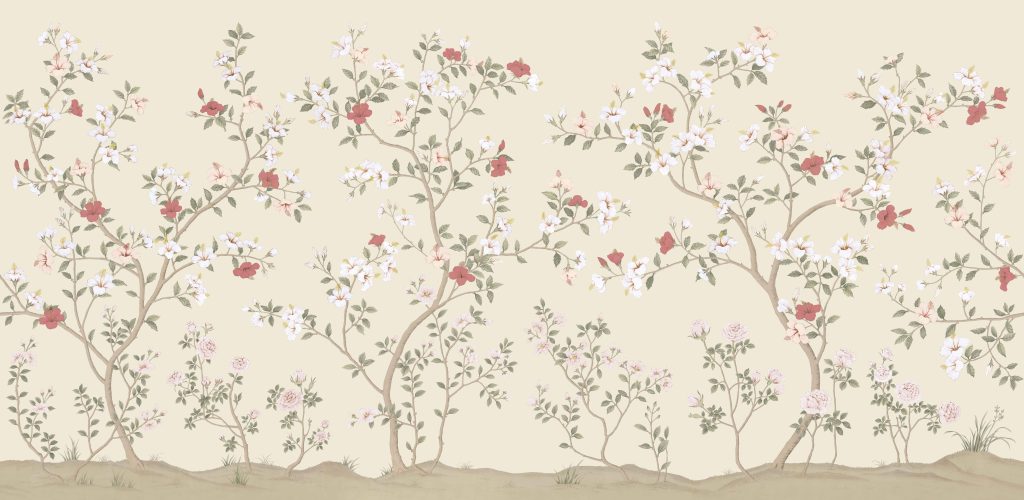 B1 Hibiscus Paradise Art Silk