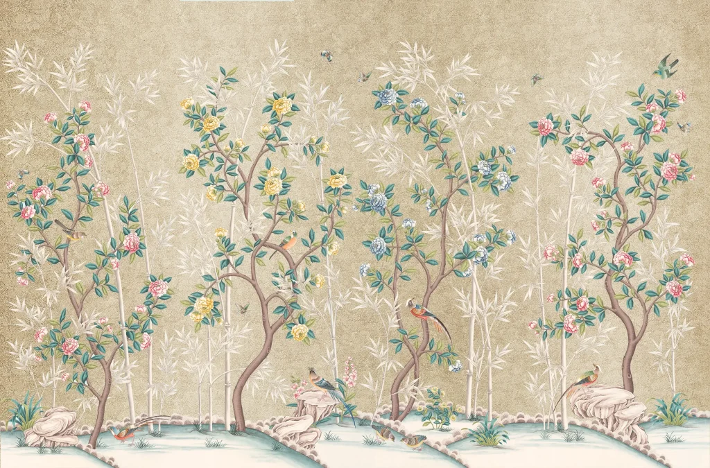 В36 Gardens of Versailles Gold Leaf 19